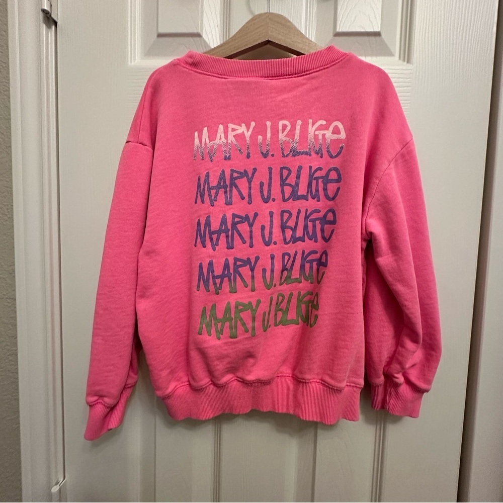 Girls Size 7 Mary J Blige Pink Sweatshirt - Picture 5 of 6